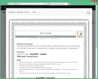 Captura de pantalla de Publicación de Aspose.Words 15.5.0