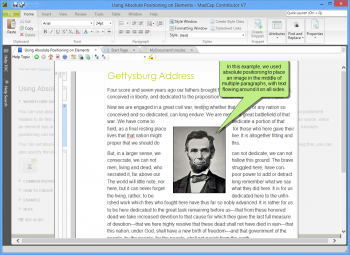 MadCap Contributor V7 released screenshot