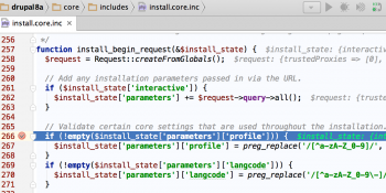 PhpStorm 9に新しくPHPのインラインデバッグ機能が追加されました。 スクリーンショット