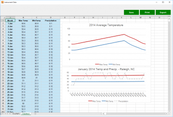 Office 2016のテーマを搭載したSpread Studio 9 のスクリーン ショット